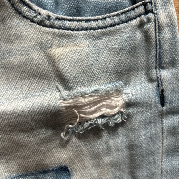 Vintage Inspired Design Lab Denim Size 26 Distressed Patchwork Jeans - Picture 10 of 16